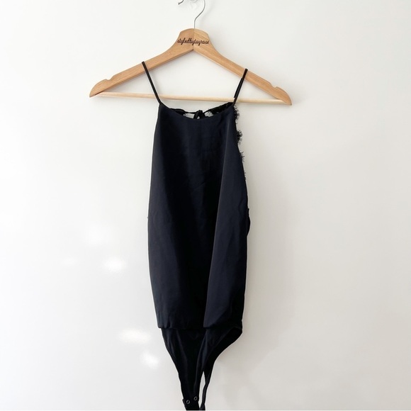 Abercrombie & Fitch High Neck Lace Bodysuit - Picture 1 of 9